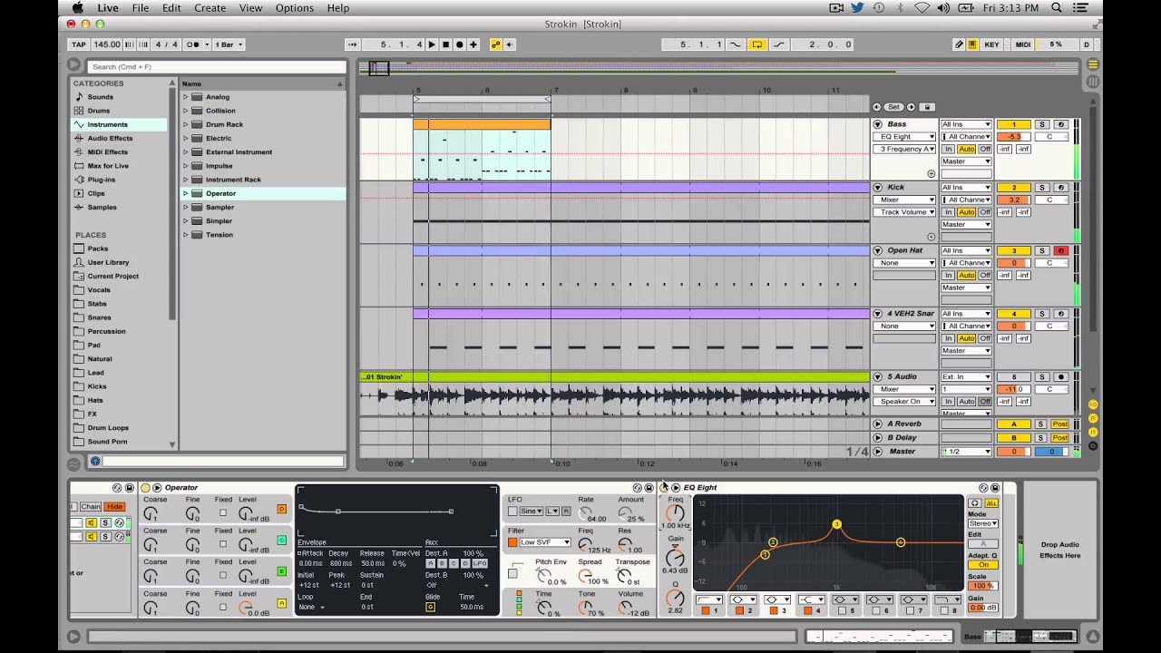 Production Hack   LFOs and EQ8s