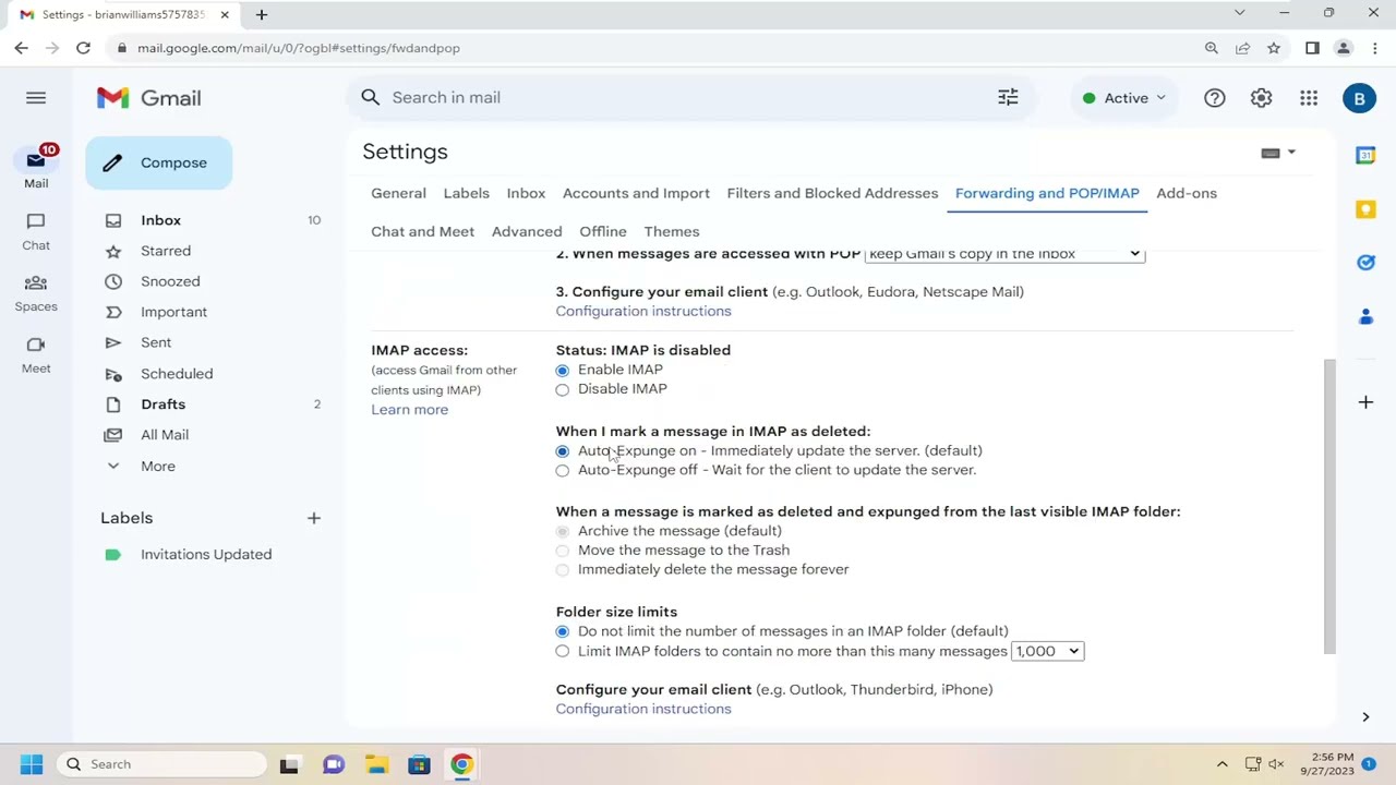 How to Enable POP and IMAP in Gmail Account [Guide]