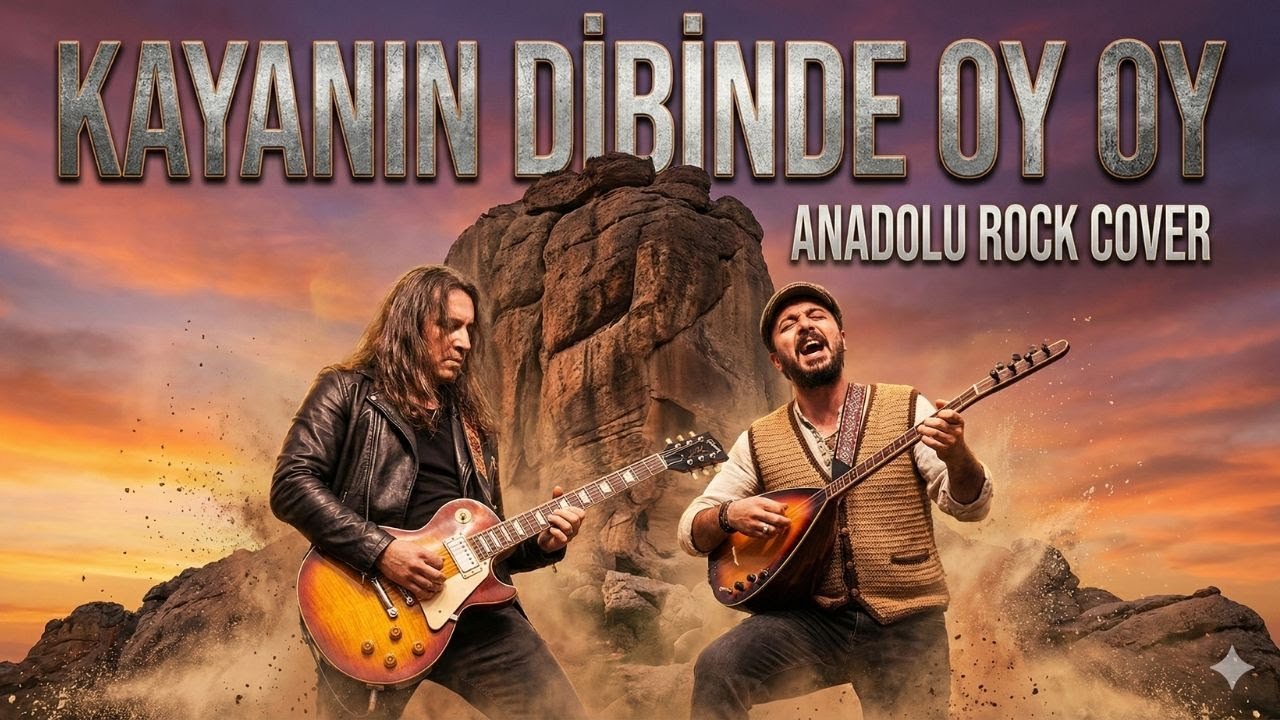 Kayanın Dibinde Oy Oy Malmı Yayılır | Efsane Anadolu Rock Yorumu (2025 Cover)