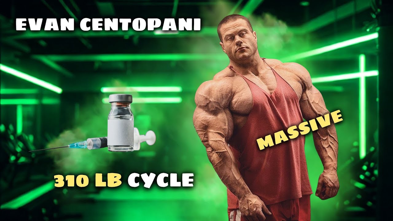 Вот как выглядит стероидный курс IFBB Pro весом 310 фунтов... с Эваном Чентопани