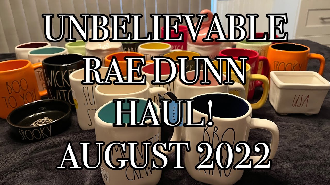 UNBELIEVABLE RAE DUNN HAUL! AUGUST 2022