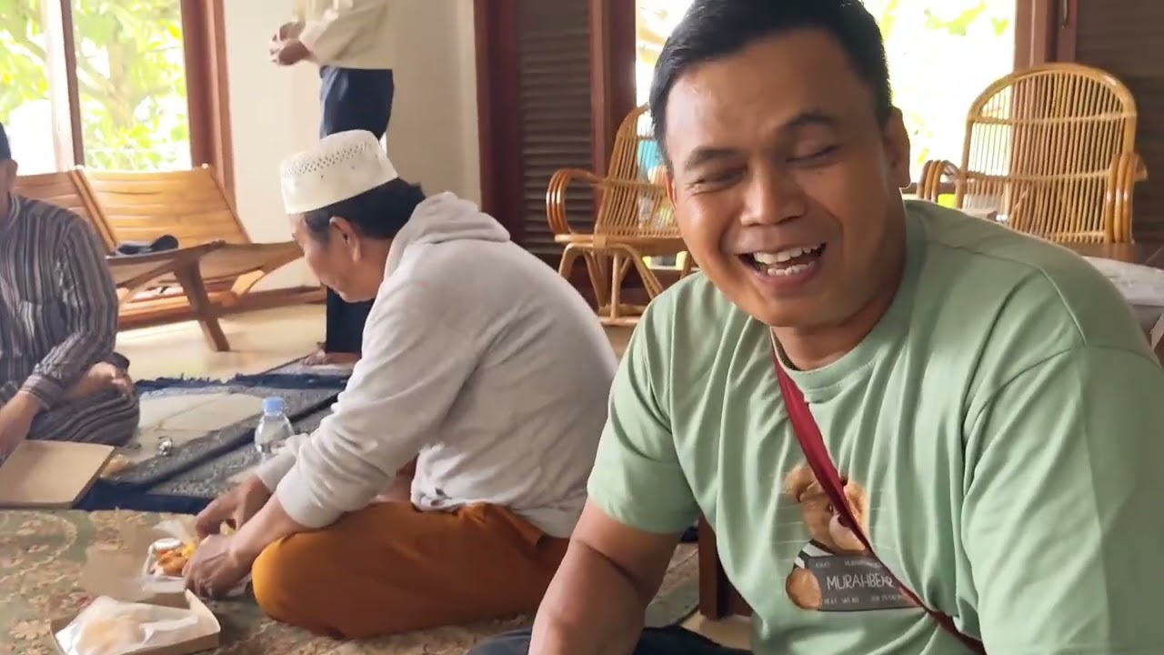 VLOG LIBURAN KE VILA BERSAMA BAPAK-BAPAK PENGAJIAN SABTU MALAM MINGGU MASJID BAITURRAHMAN