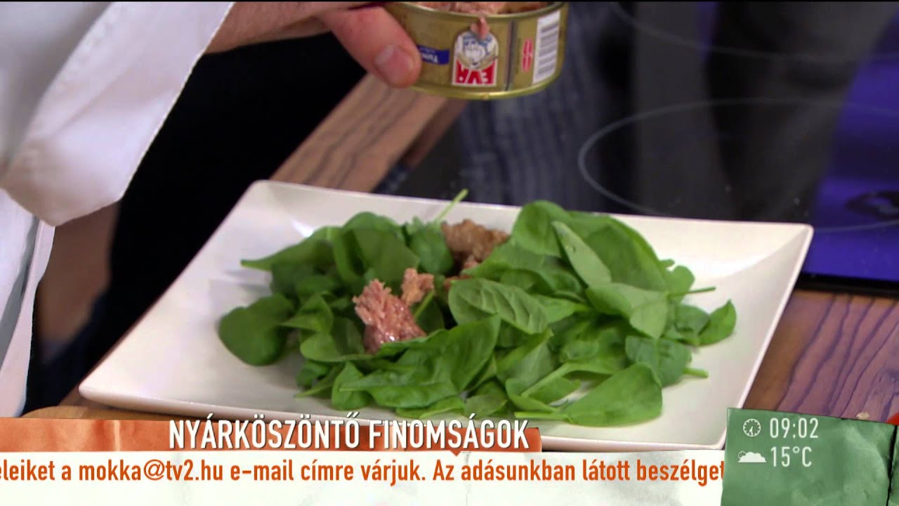 Bébispenót saláta - 2015.06.26. - tv2.hu/mokka