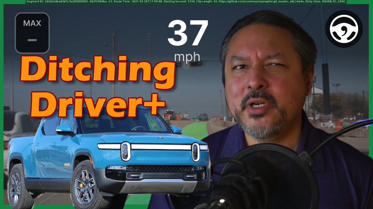Why I’m Ditching Rivian's Driver+ for Comma and Openpilot