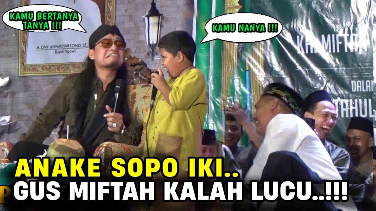 Gus miftah terbaru | di bikin ngakak sama bociil