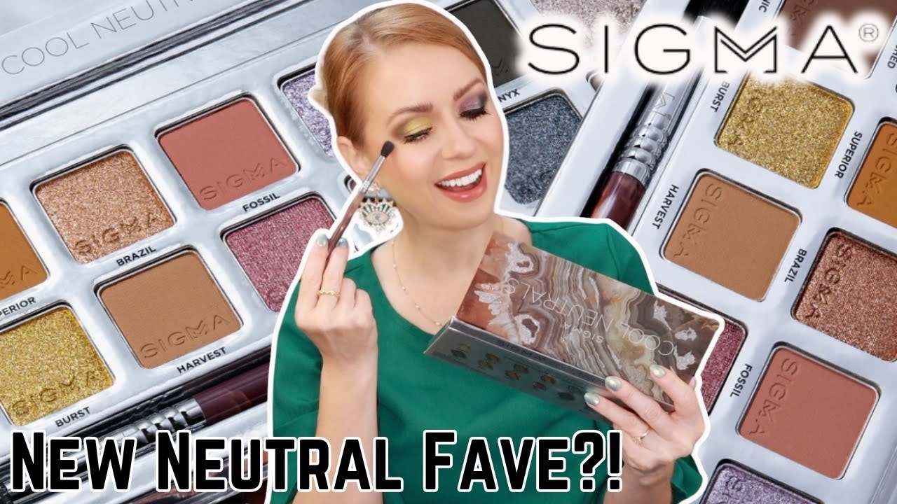 NEW Sigma Beauty COOL NEUTRALS Palette Review + 2 Looks | Steff's Beauty Stash