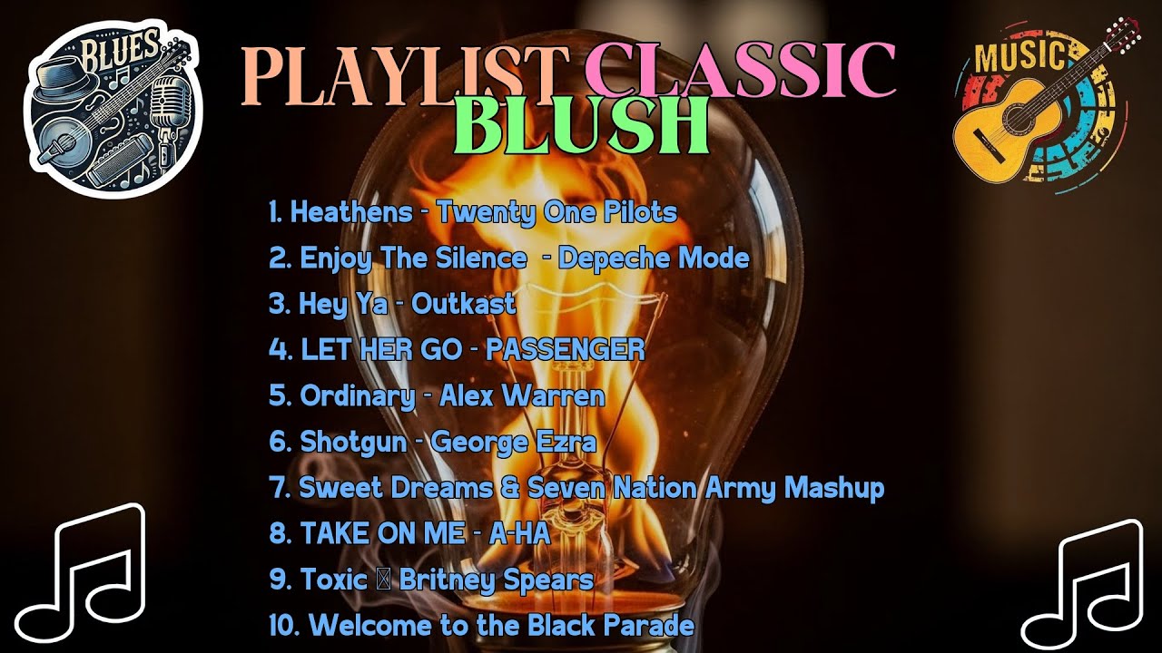 Relaxing Whiskey Blues Music | Best Of Slow Blues Song HEATHENS-TWENTY ONE PILOTS [ALBUM]
