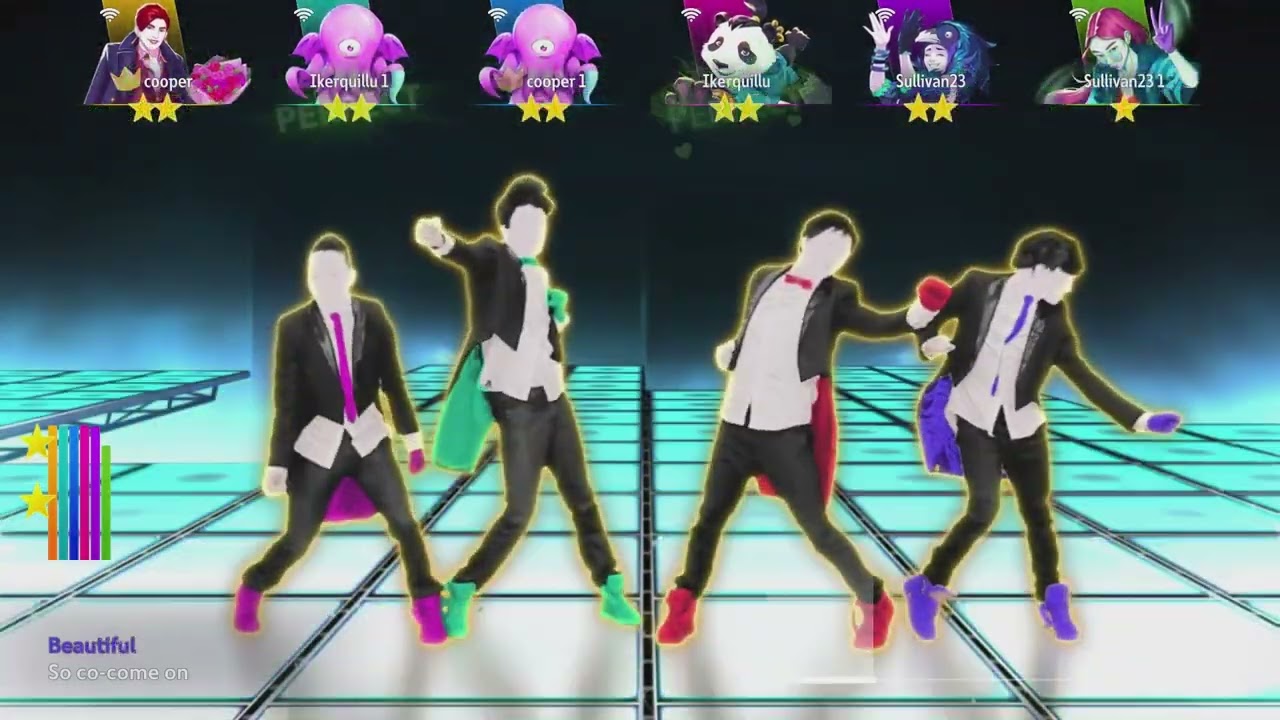 Just Dance 4: What Makes You Beautiful by One Direction I Full Gameplay 6 Players