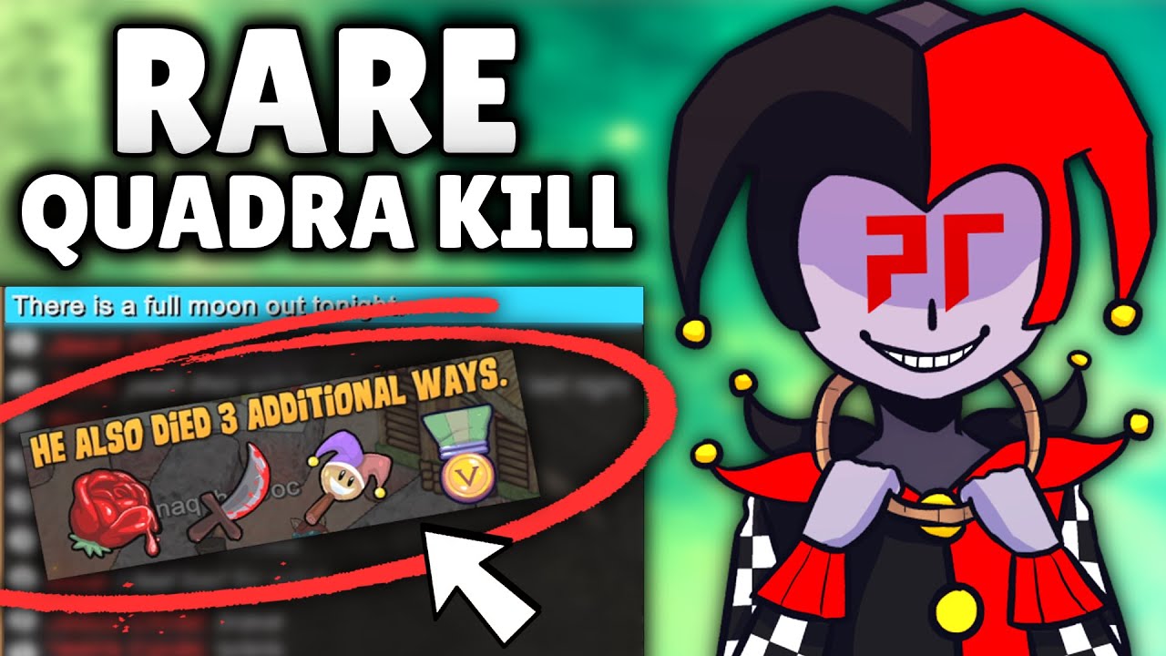We Didn't Expect This RARE Quadra Kill | Town of Salem Jester