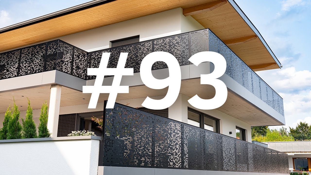 #93 Design Balcony with Aluminum Perforated Metal: Safety and Elegance in Tyrol