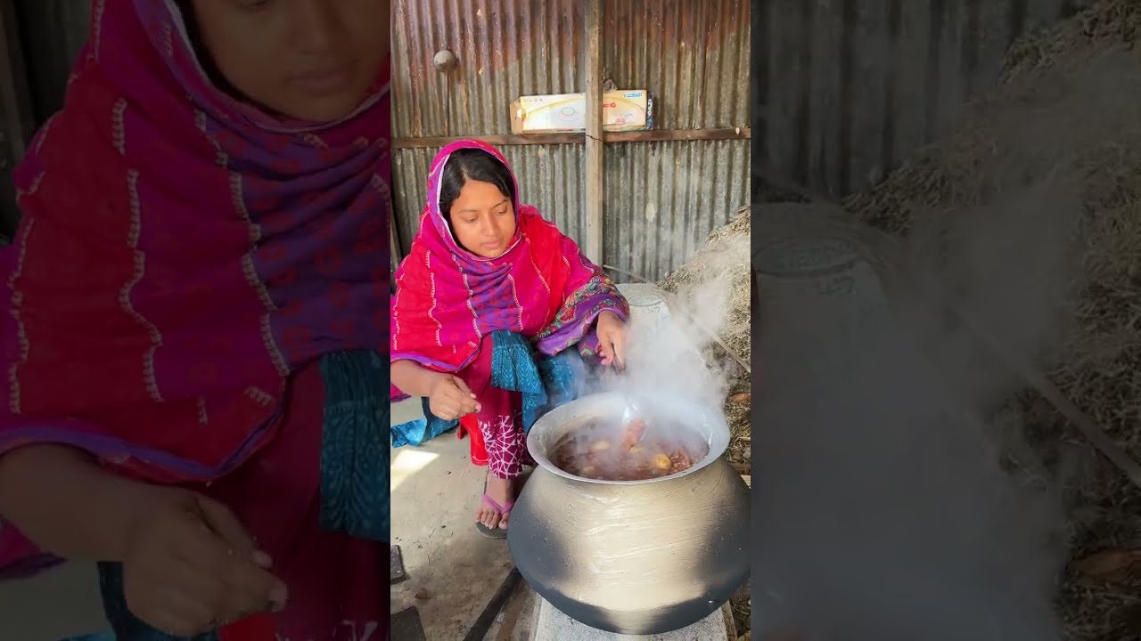 বাপের বাড়ি তে রোজাদার ব্যক্তিদের জন্য আয়োজন করলাম।