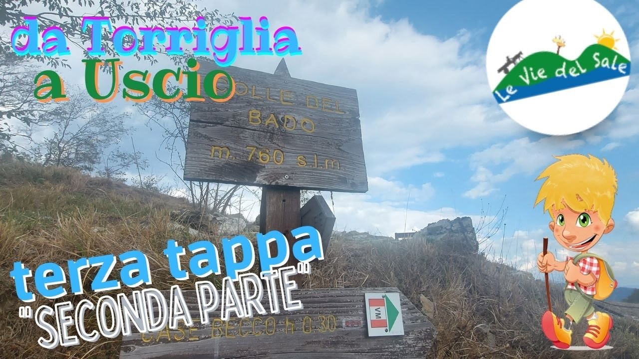 Via del Sale (terza tappa) da Torriglia a Uscio 