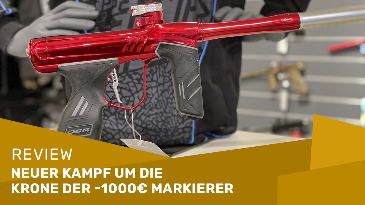 Dye Paintball DSR plus + test review (german)