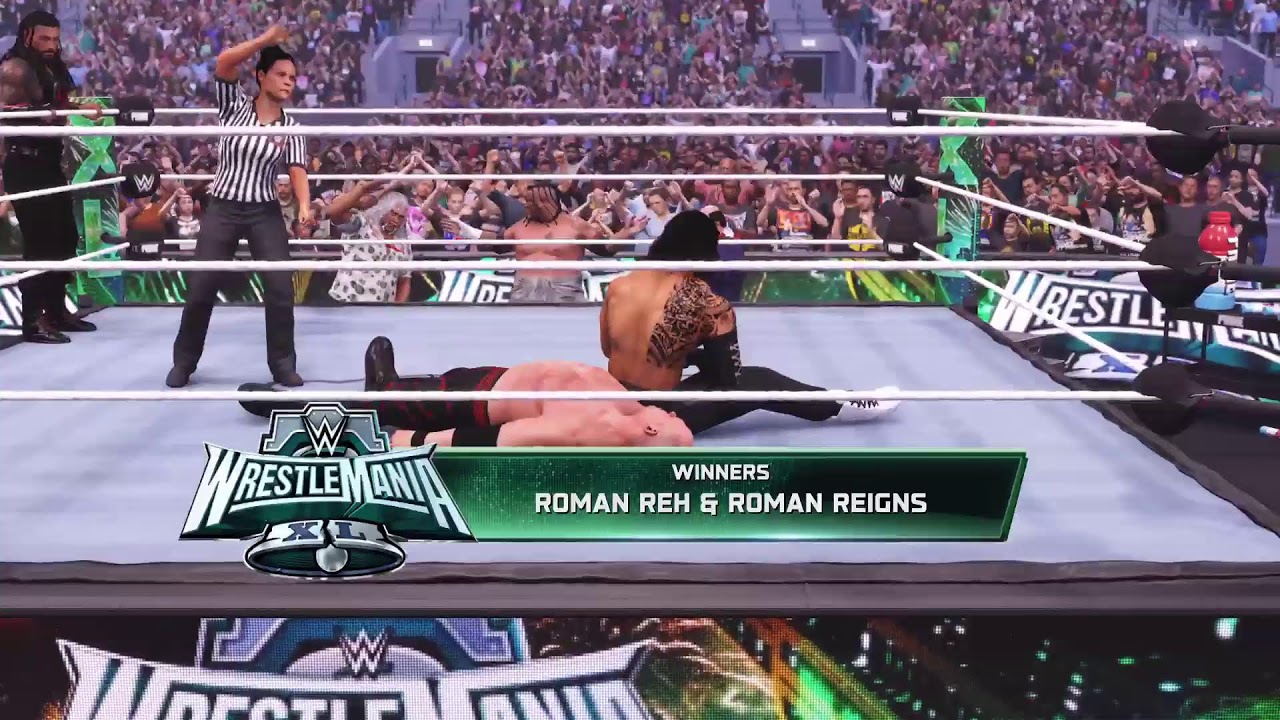 Roman reign family  is dad in twin brothe Roman reh