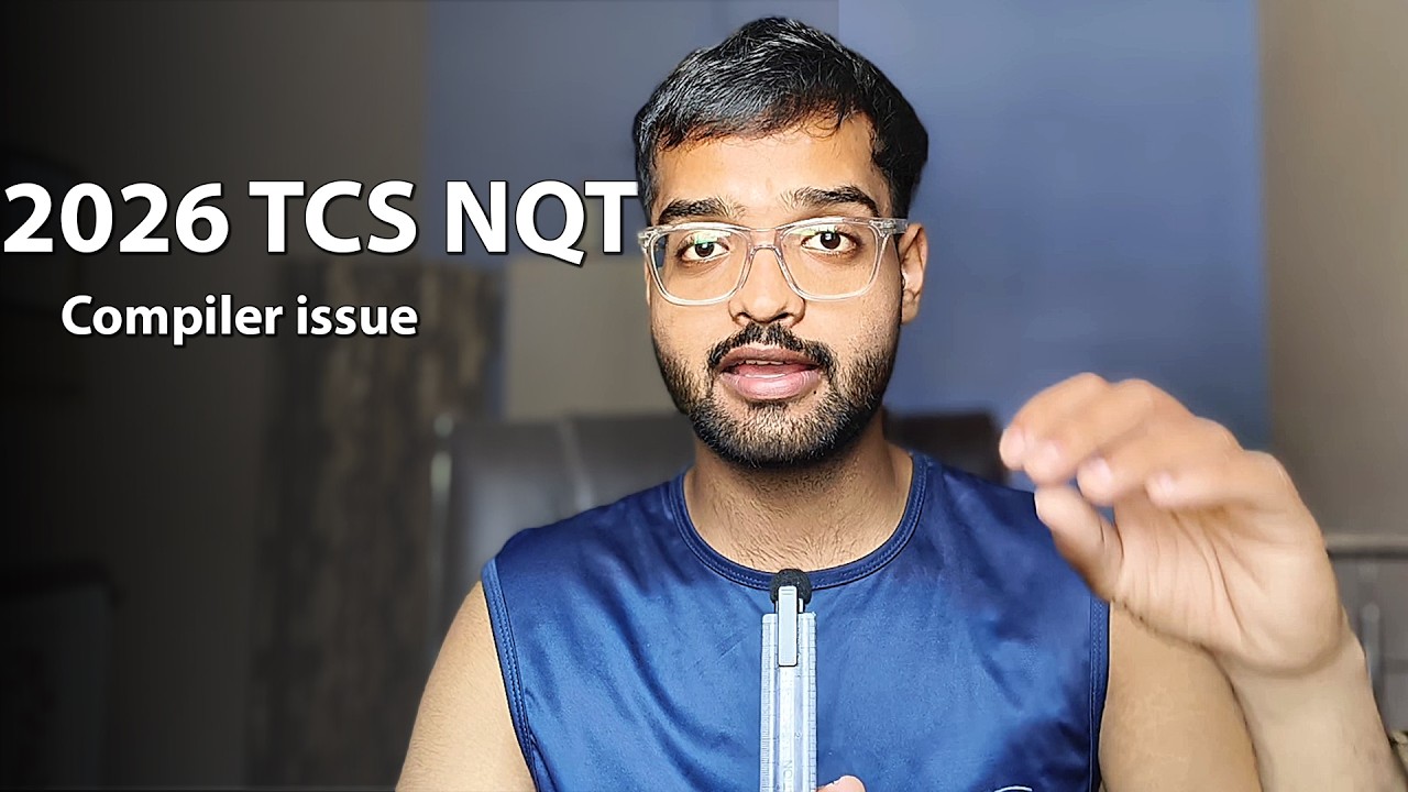 This Happened During My TCS NQT 2026 Exam
