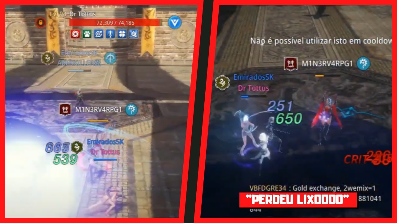 x1 MAGO LVL 87 vs ARQUEIRA LVL 94 | MIR4