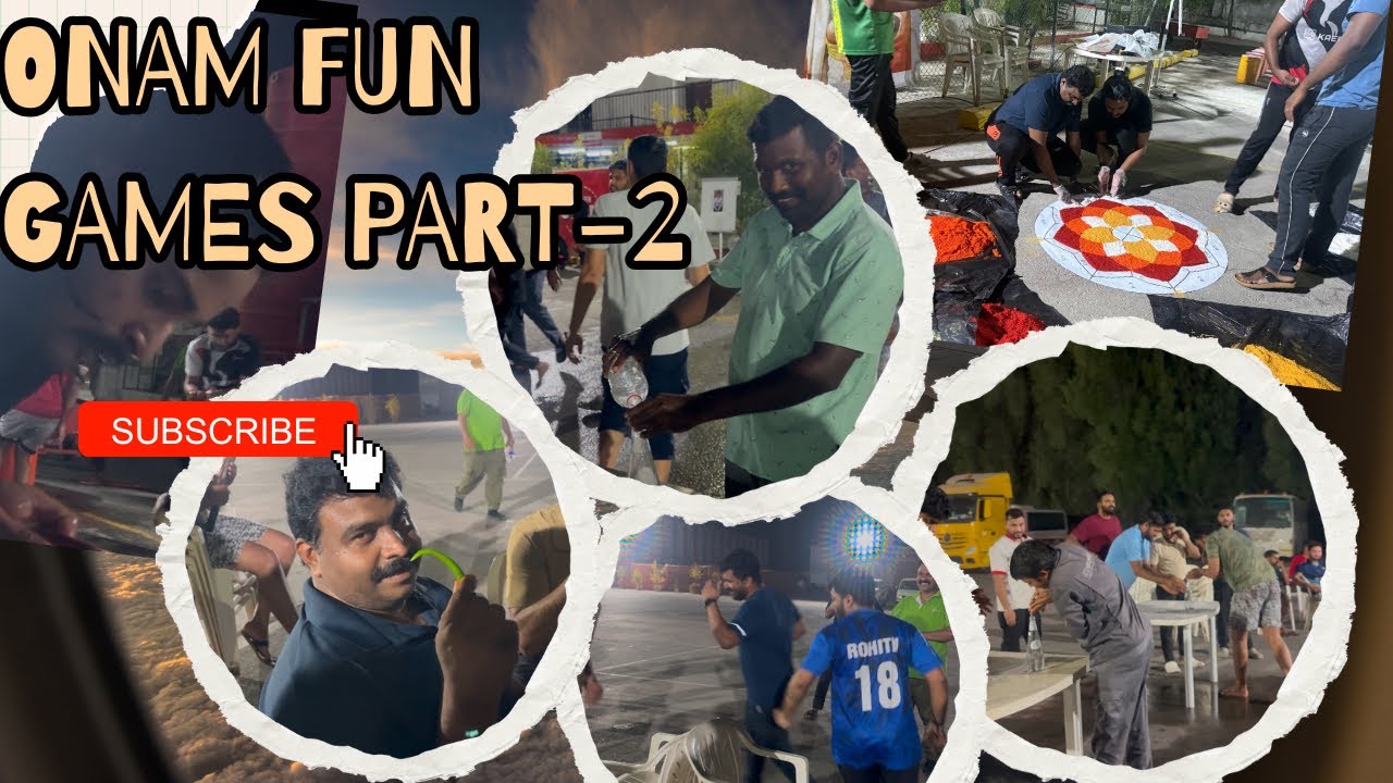 🌸 Onam Fun Games Part 2 | Non-Stop Laughter & Celebration 😂🎉