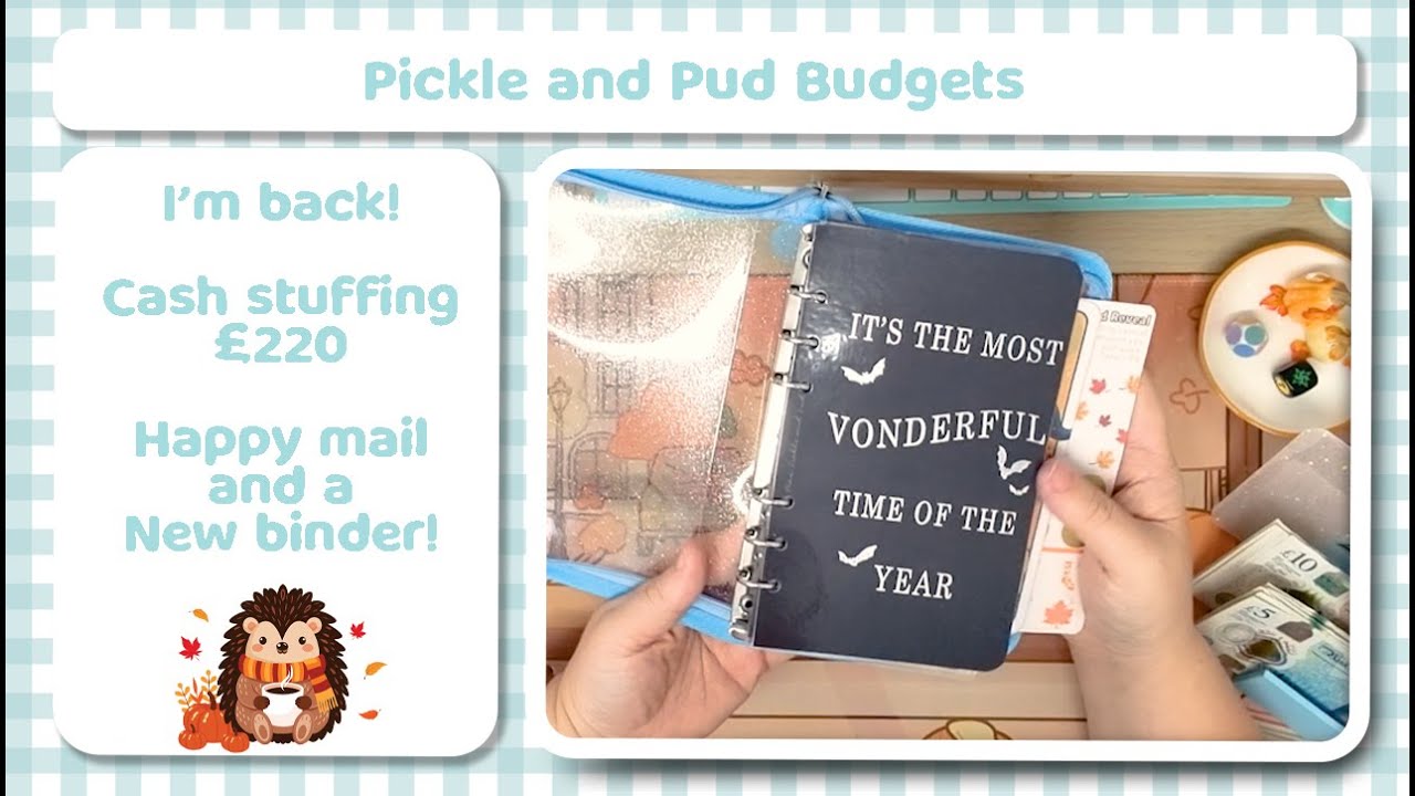 Cash stuffing £220 | New binders | Happy mail
