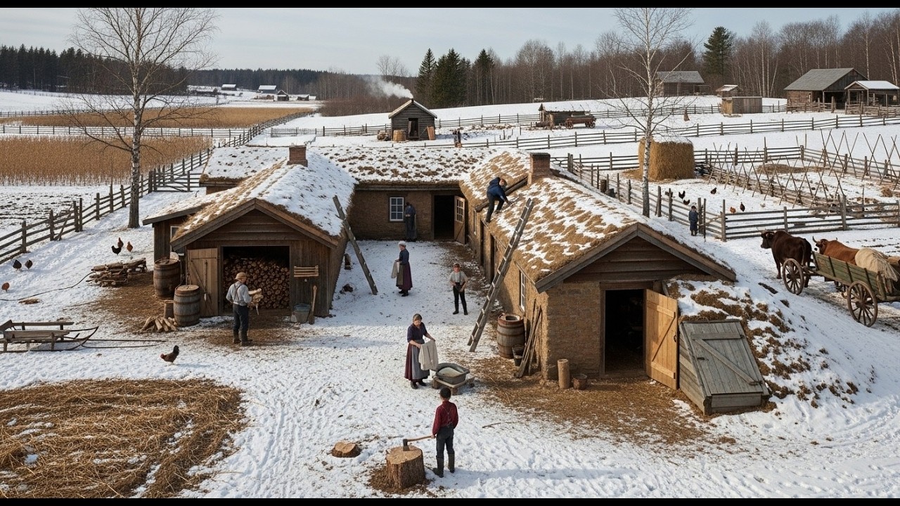 Neighbors Said Connecting Cabins Was Foolish — Until 4 Families Stayed Warm on One Family’s Firewood