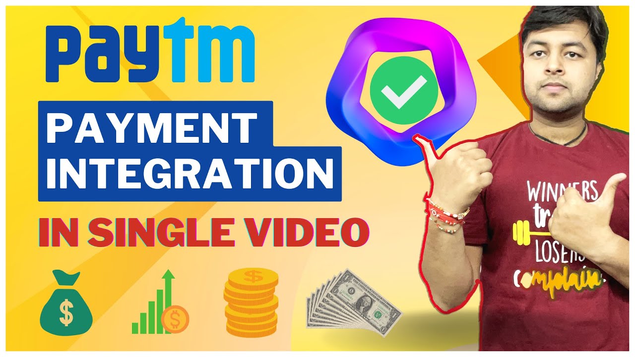 🔥Receive Payment on Website | Simplest way of Integration Paytm Payment Integration in Hindi