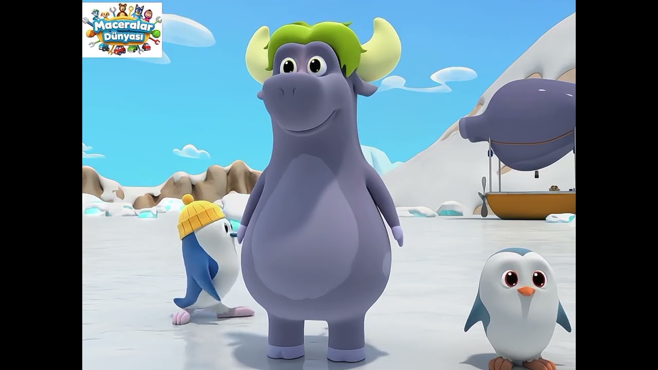 Doğayı sev çevreyi koru. Manda Lina geliyor 😊😊😊 (KAPTAN PENGU VE ARKADAŞLARI) (TRT ÇOCUK)