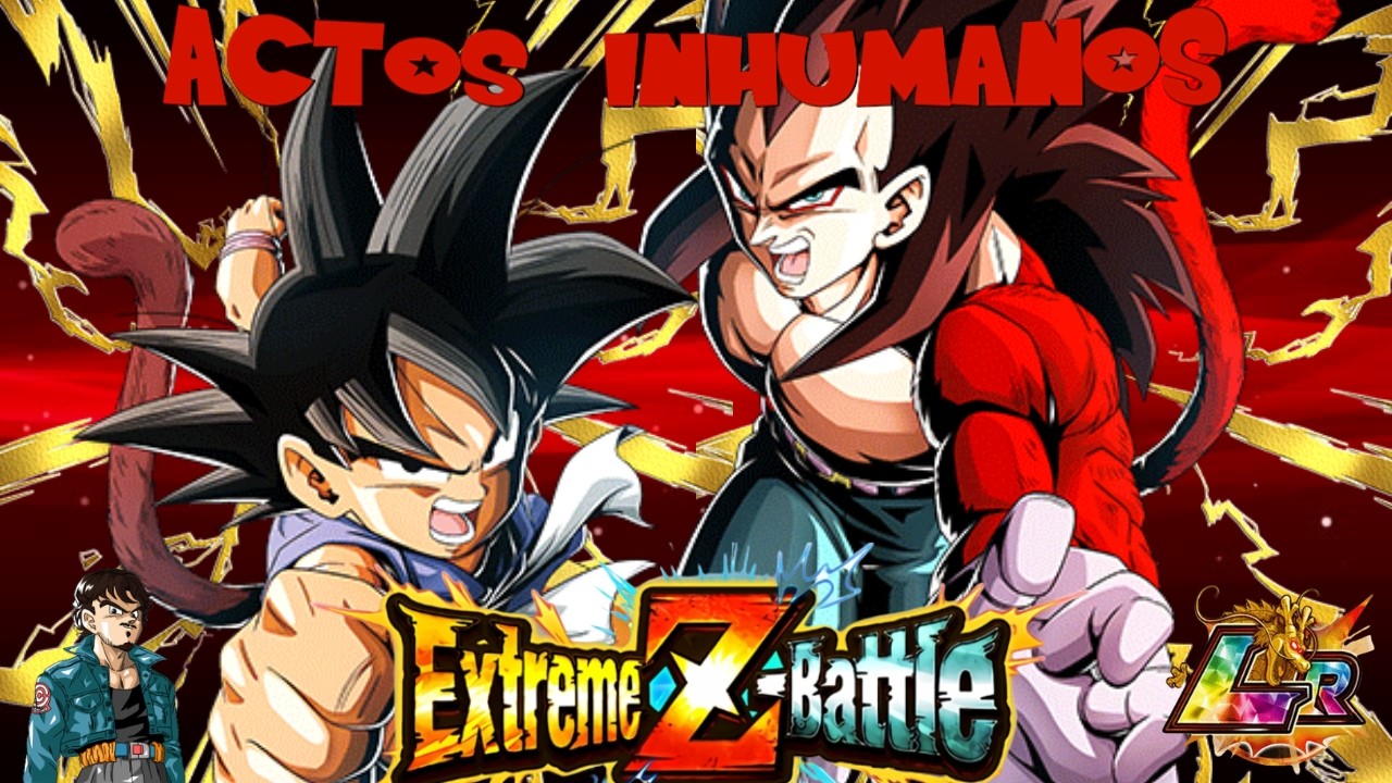 🔥 HICE UN EQUIPO PARA SUFRIR ... 🤦‍♂️ GOKU GT & VEGETA SSJ4 EXTREME Z BATTLE | Dokkkan Battle