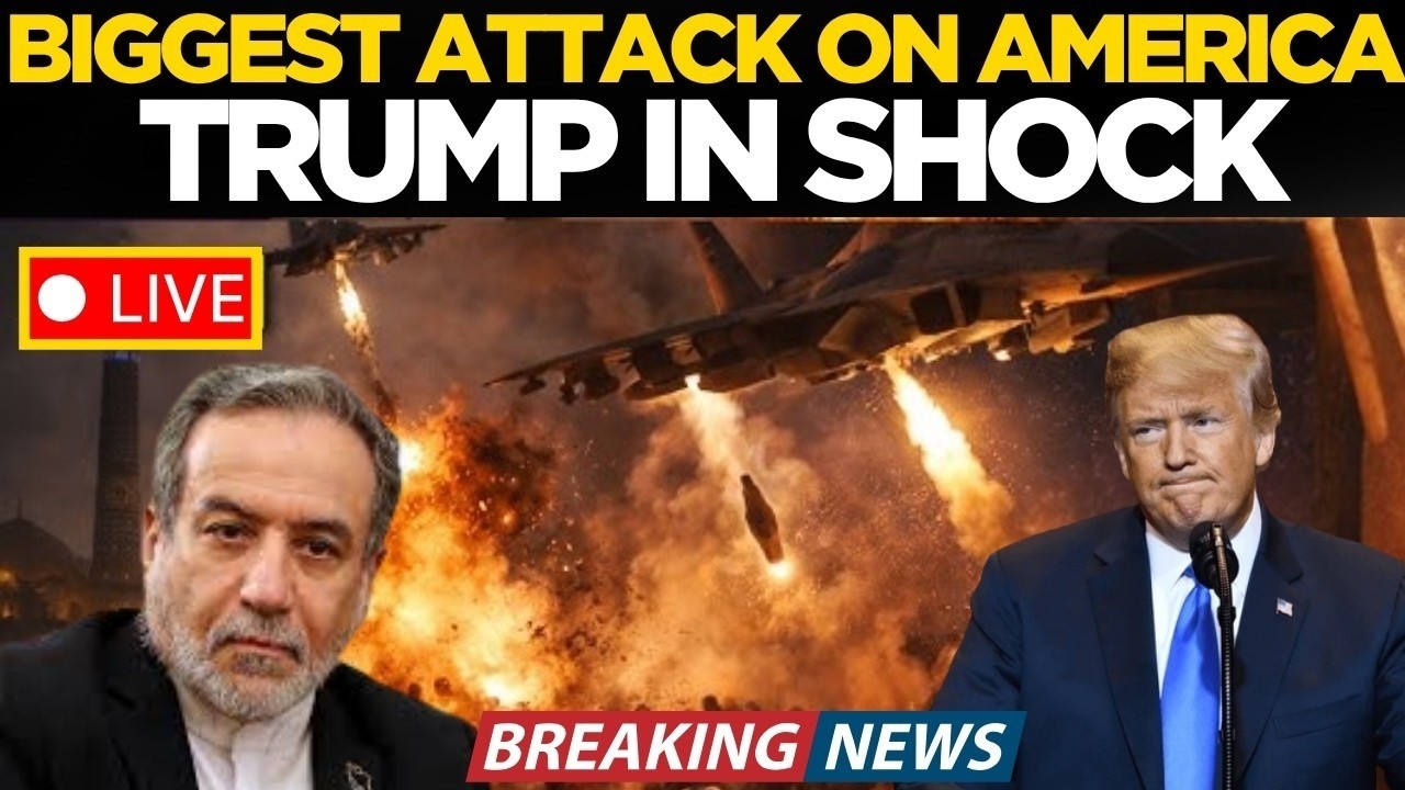 Iran Strikes Back LIVE: Tehran Strike Injures US Troops In Saudi Base Attack | Trump | Israel