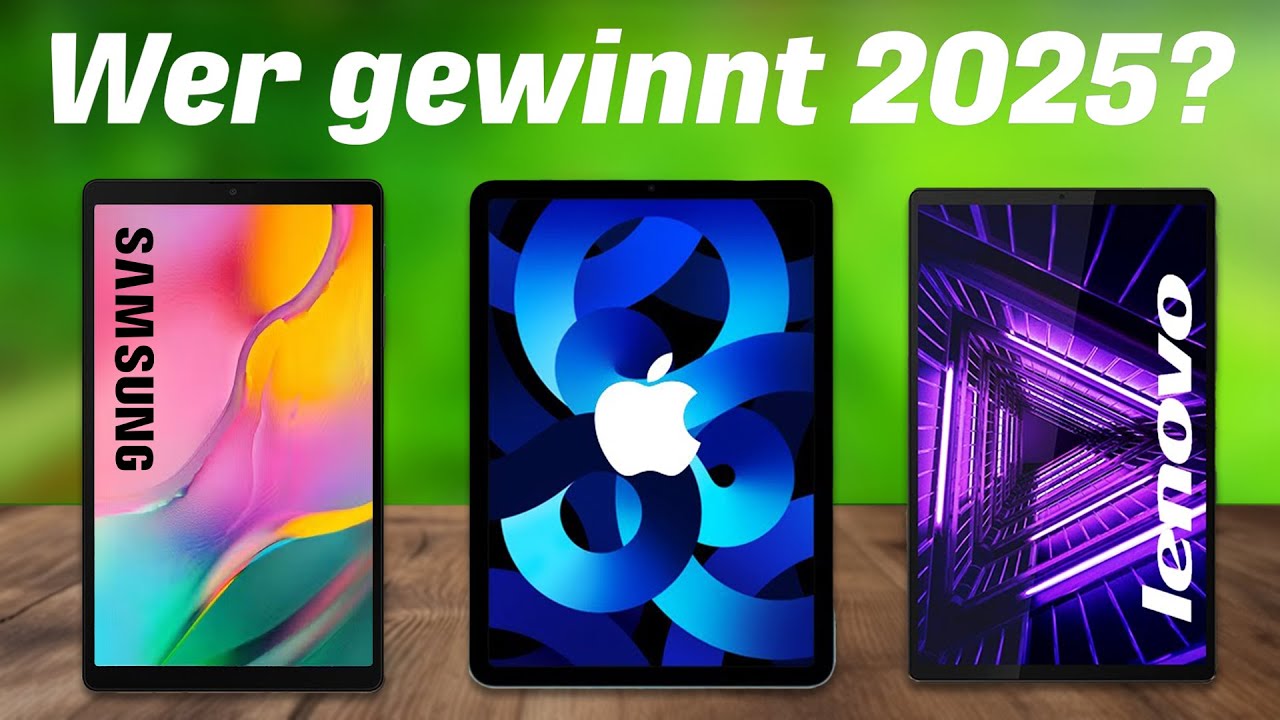 Die besten TABLETS im Vergleich (2025) ► Top 5 Tablets (200&euro; - 1400&euro;)