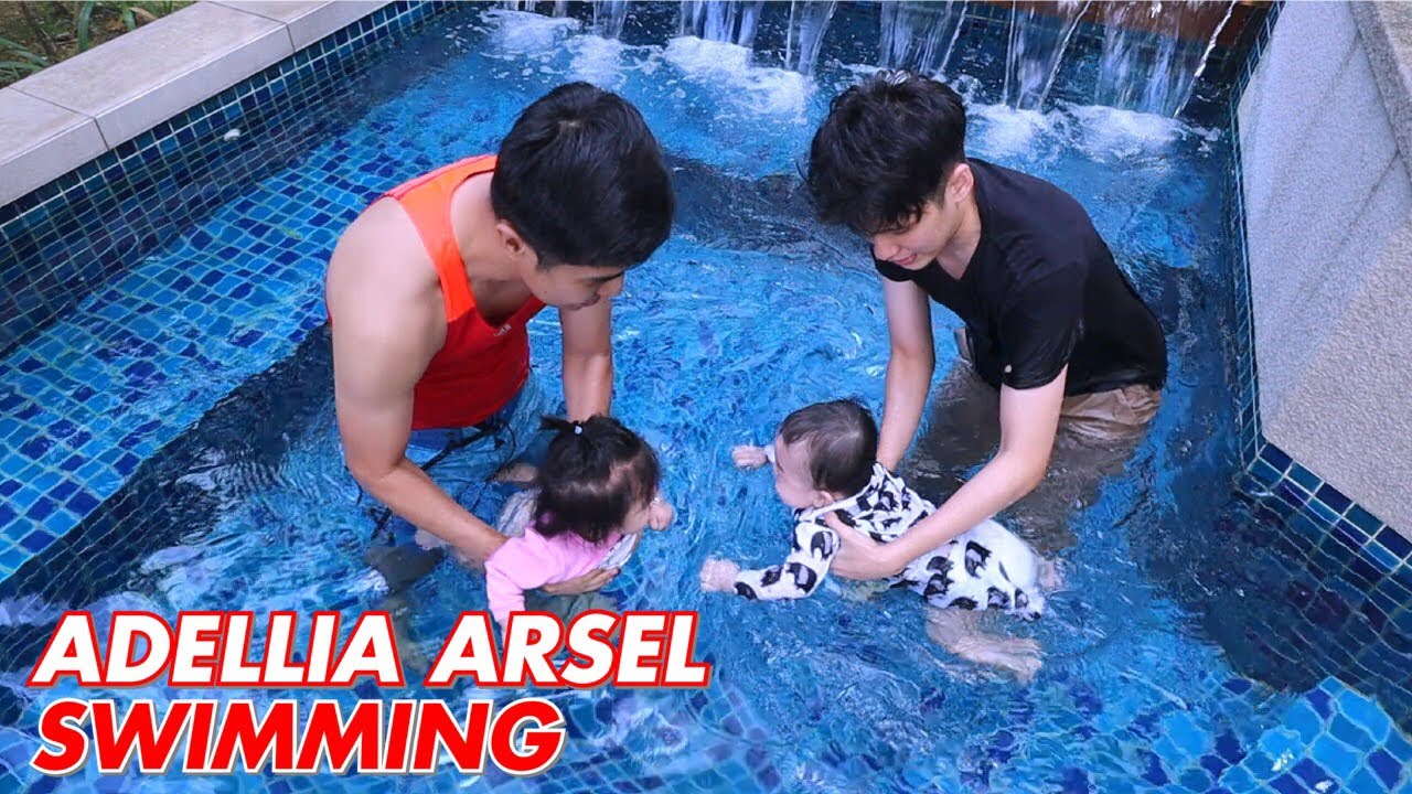 Adellia Arsel Belajar Renang! Siapa Nak Giveaway Cincin Emas ?