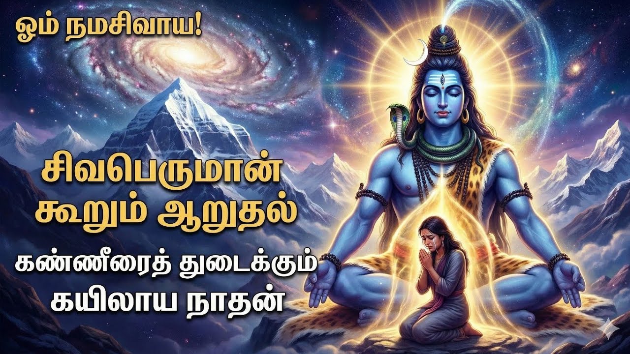 கண்ணீரைத் துடைக்கும் சிவபெருமான்! #Sivan #LordShiva #TamilMotivation #shiva 