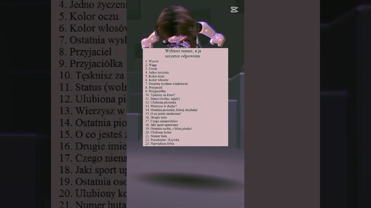 zadaj mi jedno pytanie a ja odpowiem