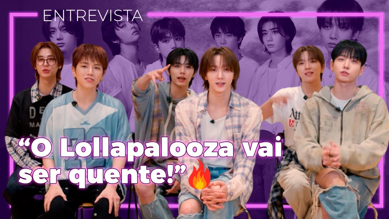 BOYNEXTDOOR fala sobre carreira, turnê e expectativas para o Lollapalooza