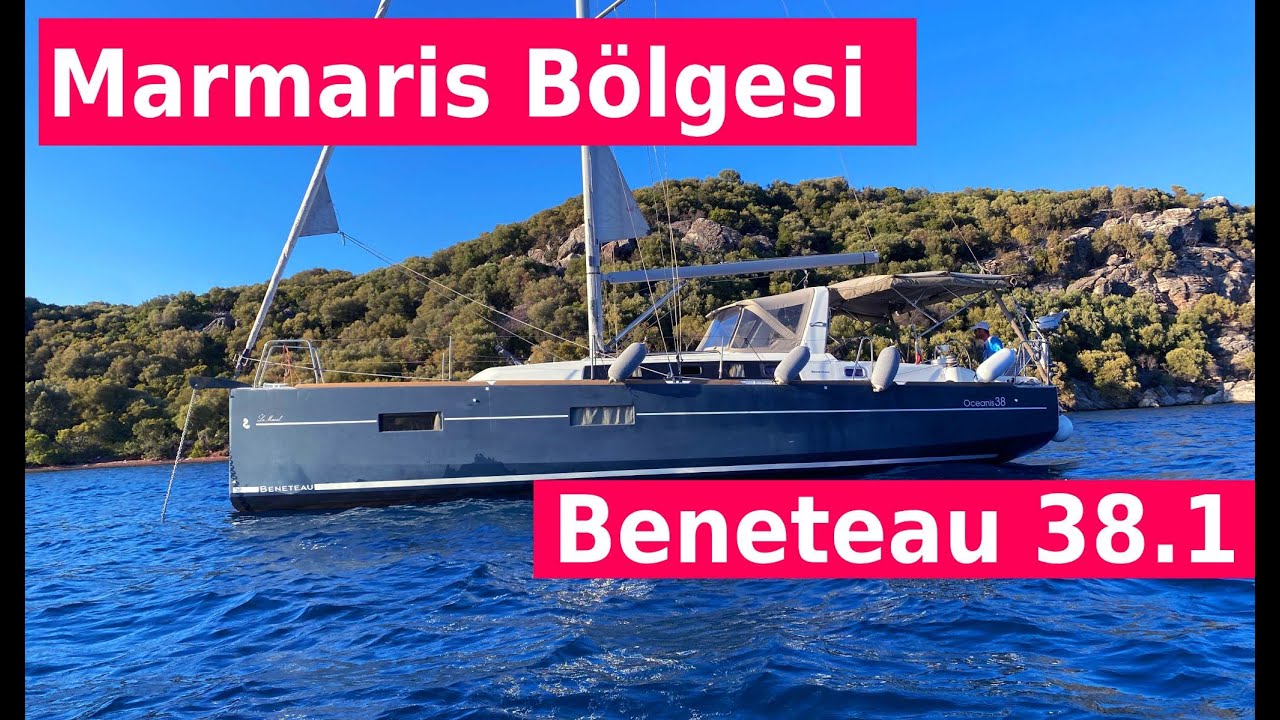 Marmaris Bölgesi ve Beneteau 38.1 Tanıtımı #YemekSepeti #JetskiTeslimat