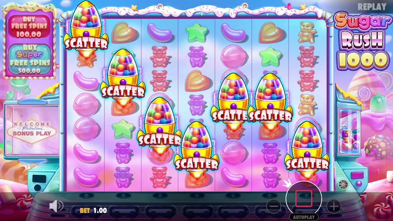SUGAR RUSH 1000 🚀🚀🚀 | EPIC WIN | 2024-05-30 | 1.00 USD | 1879x | BONUS PLAY | STAKE 🇺🇳 | 7 SCATTER