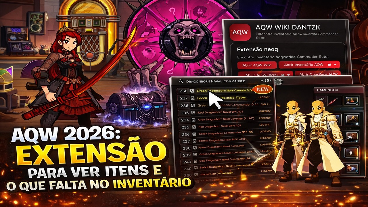 AQW 2026 THE BEST EXTENSION TO VIEW ITEMS AND INVENTORY!!!