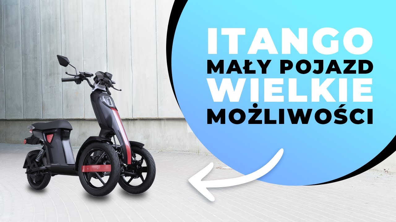 iTango - Trójkołowy mały skuter elektryczny o wielkich możliwościach