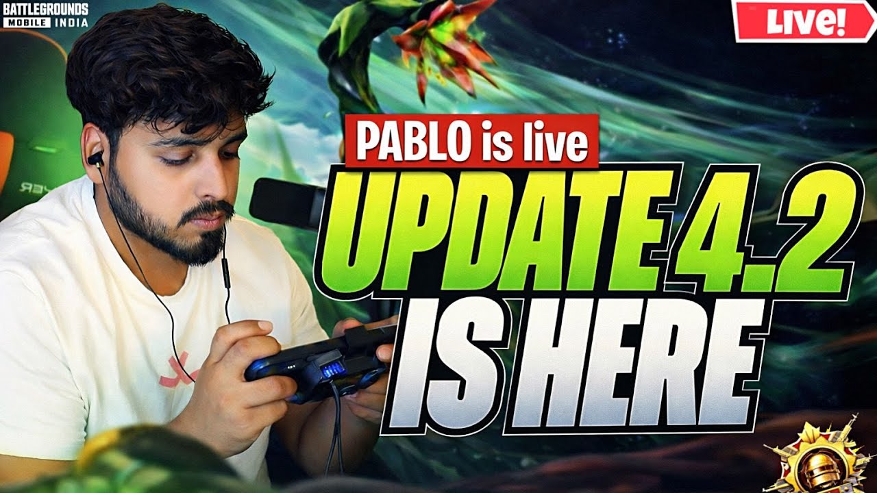 DOMINATING NEW UPDATE 4.2 | PABLO IS LIVE | ONLY RUSH #bgmilive #live #tdm1v1livebgmi #shorts #1v1