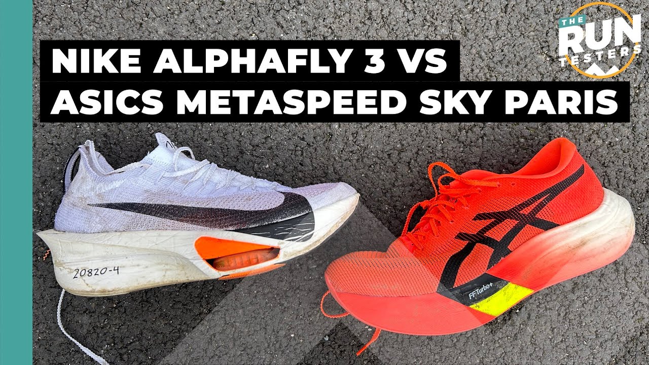Nike Alphafly 3 vs Asics Metaspeed Sky Paris: Which is the best carbon plate racing shoe?