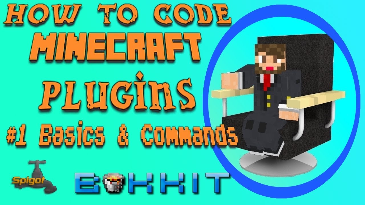 Basics and Commands | Bukkit Plugin Tutorial #1 | Spigot 1.12