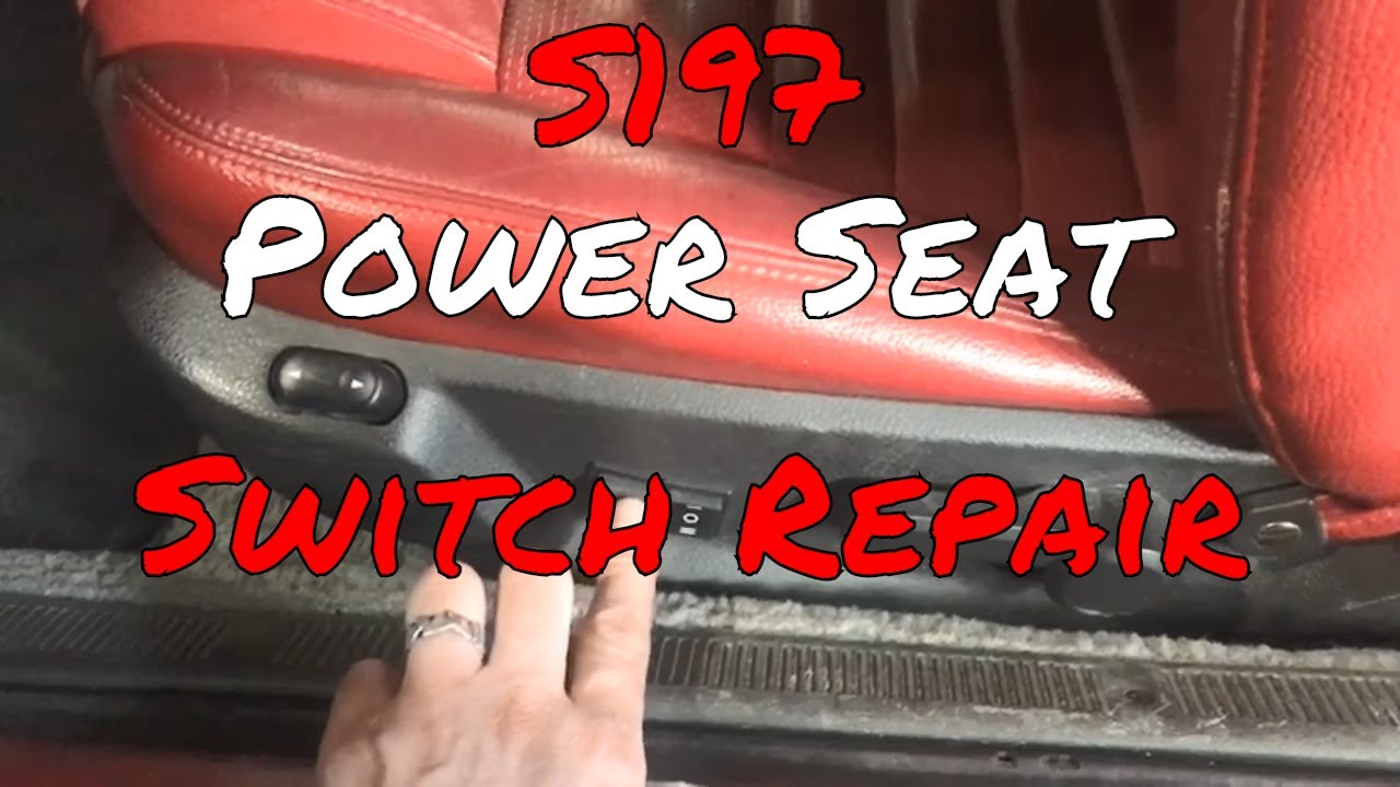 S197 Power Seat Repair, Switch NOT Working
