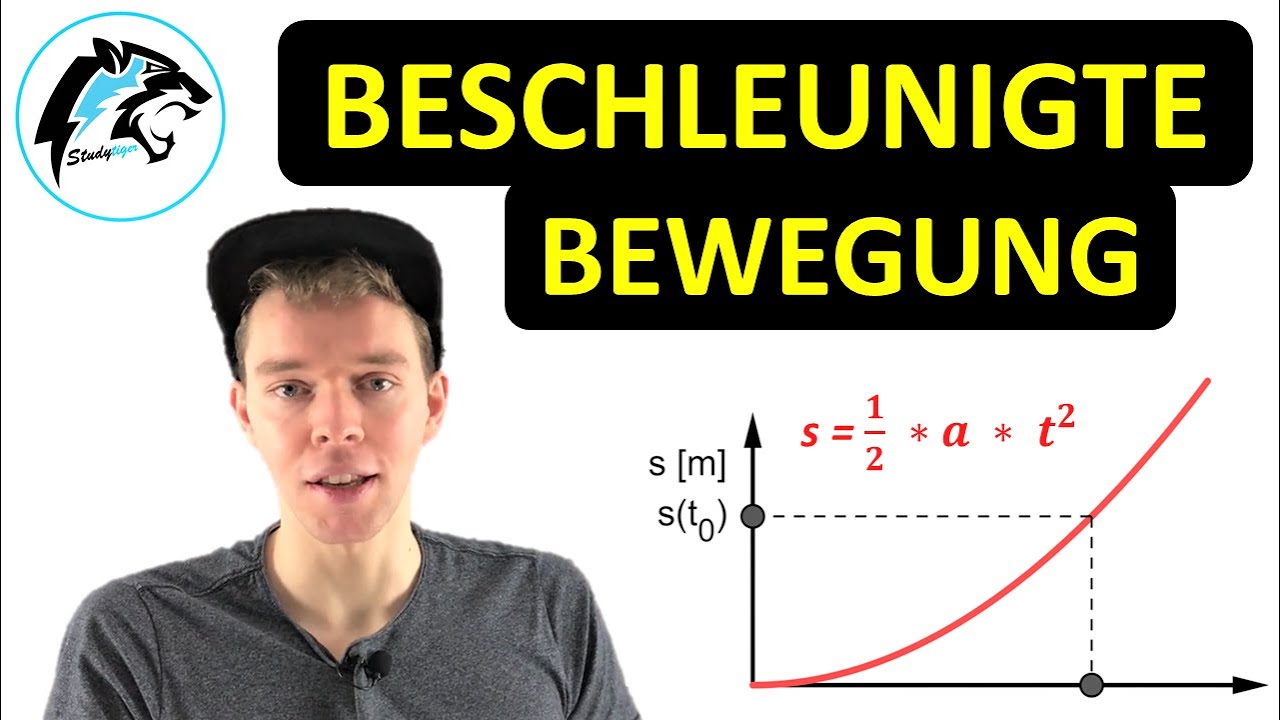 Gleichmäßig beschleunigte Bewegung | Physik Tutorial
