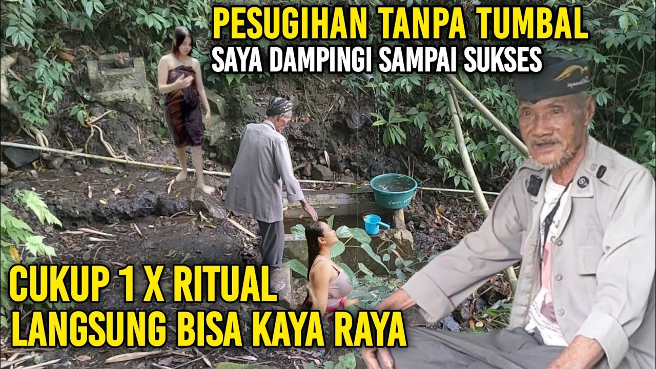 Ngeri !! Mbah Niti menunjukkan tempat keramat pesugihan tanpa tumbal sekali datang langsung kaya