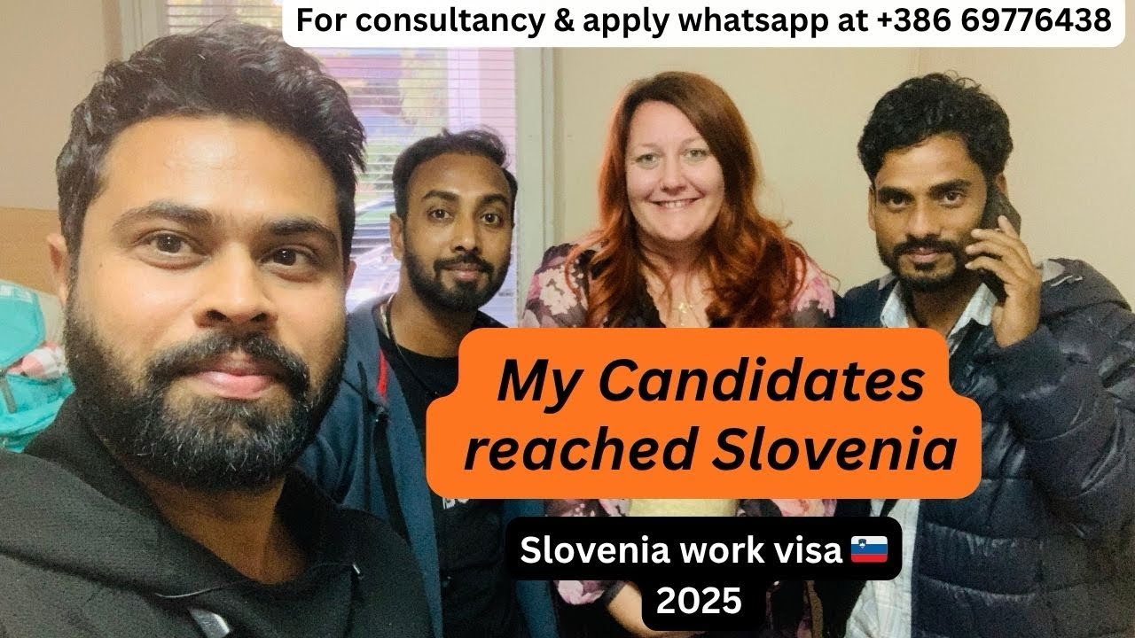 My candidates reached slovenia | slovenia work visa 2025 | jobs in Slovenia 2025 #slovenia #europe 