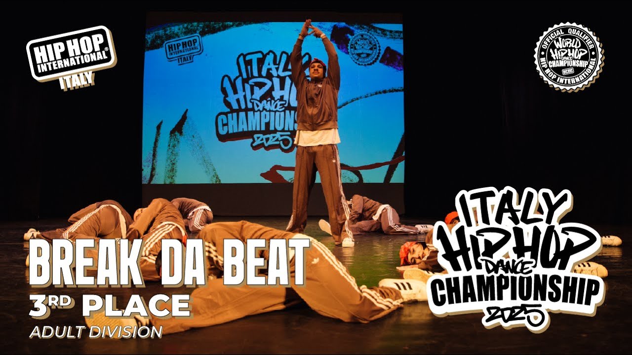 [ 3rd Place ] BREAK DA BEAT - Adult Division | Italy Hip Hop Dance Championship 2025