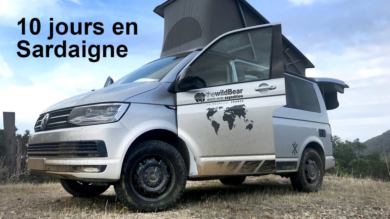 Road trip Sardaigne en VW california 4motion Seikel