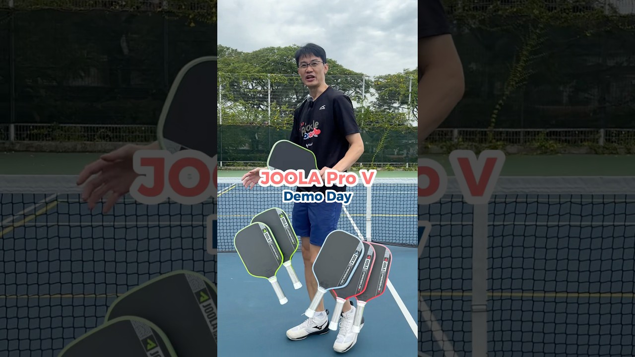 New JOOLA Pro V Paddles Demo Day 🏓🤩