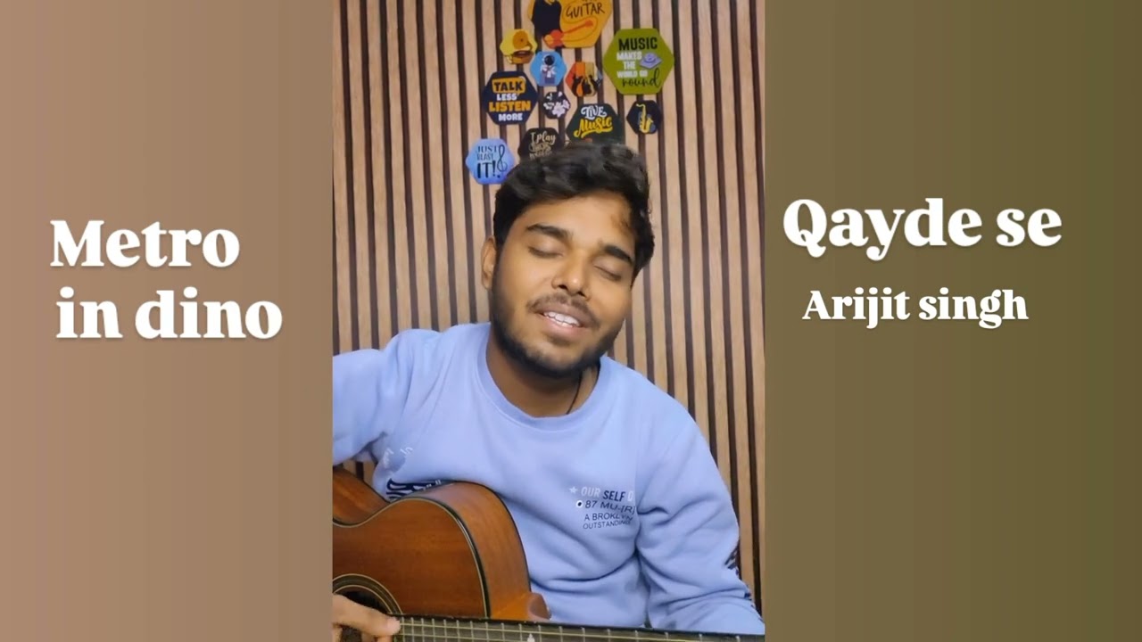 Metro...In dino l qayde se l cover by Adnan khan l Arijit singh song l papon 