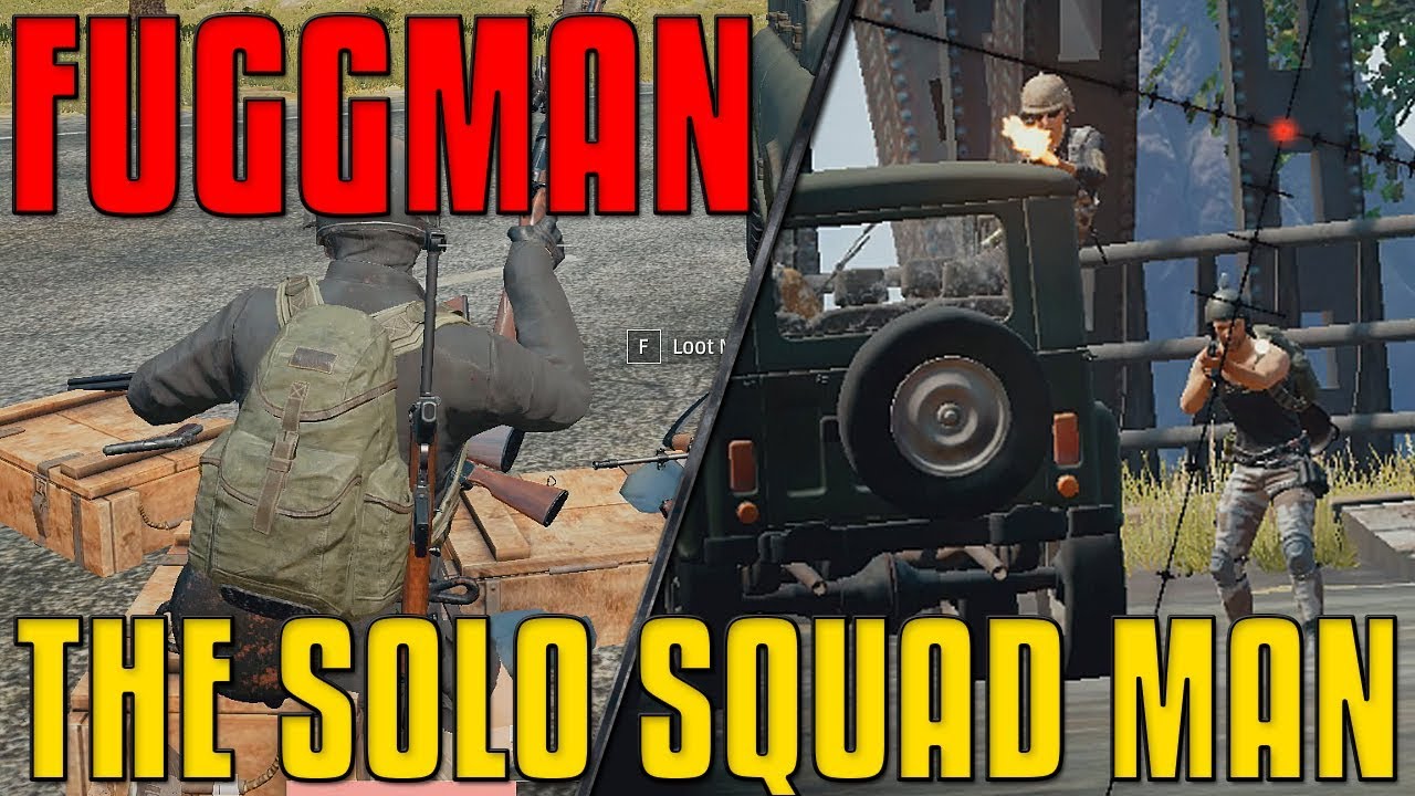 Фуггман — одиночный командир | PUBG