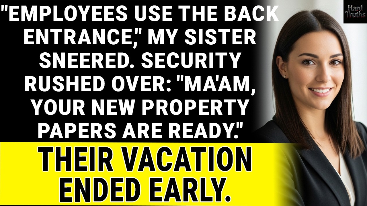At Their Private Beach, They Called Me Staff—Then Security Called Me Boss