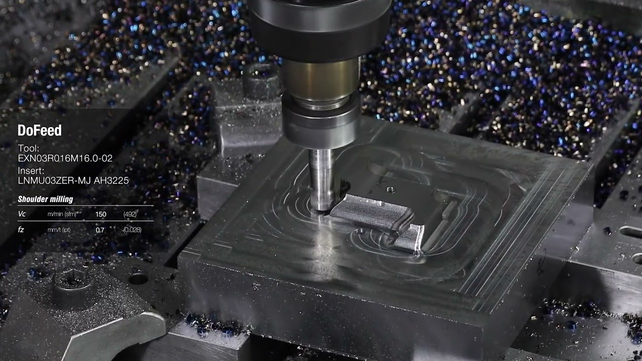 With - Tungaloy &times; User The More We Cut, the More Fun It Becomes. #cnc #machine #engineering